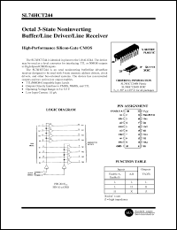Click here to download SL74HCT244N Datasheet