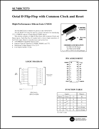 Click here to download SL74HCT273D Datasheet