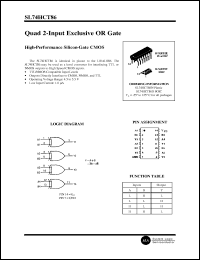 Click here to download SL74HCT86 Datasheet