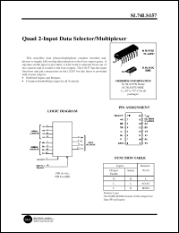 Click here to download SL74LS157N Datasheet
