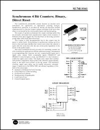 Click here to download SL74LS161D Datasheet