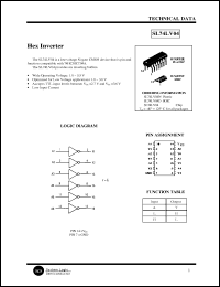Click here to download SL74LV04 Datasheet