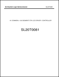 Click here to download SL20T0081 Datasheet