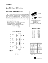 Click here to download SL4043BD Datasheet