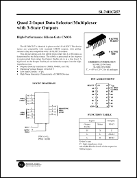 Click here to download SL74HC257 Datasheet