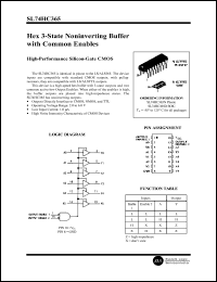 Click here to download SL74HC365 Datasheet