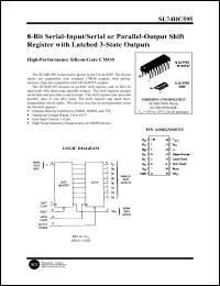 Click here to download SL74HC595 Datasheet