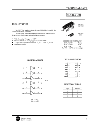 Click here to download 74LVU04 Datasheet