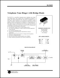 Click here to download SL2418 Datasheet