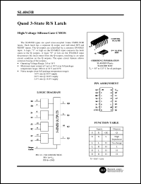 Click here to download SL4043B Datasheet