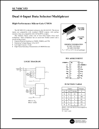 Click here to download SL74HC153 Datasheet