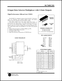 Click here to download SL74HC251 Datasheet