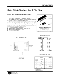 Click here to download SL74HCT374 Datasheet