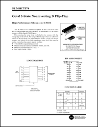 Click here to download SL74HCT574 Datasheet