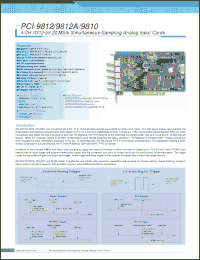Click here to download PCI-9812 Datasheet