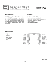 Click here to download SM7186 Datasheet