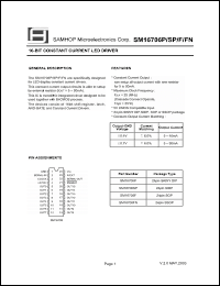 Click here to download SM16706 Datasheet