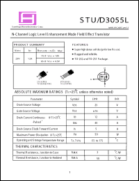 Click here to download STD3055L Datasheet