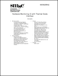 Click here to download MON35W42 Datasheet
