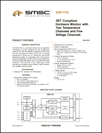 Click here to download EMC1152 Datasheet