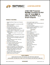 Click here to download LAN8700I-AEZG Datasheet