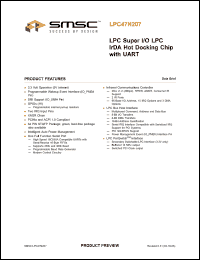 Click here to download LPC47N207-JN Datasheet