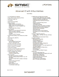 Click here to download LPC47S457 Datasheet