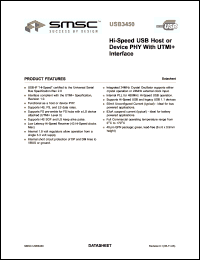 Click here to download USB3450 Datasheet
