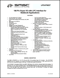 Click here to download LPC47N227-MT Datasheet