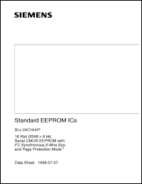 Click here to download SLE24C164-D/P Datasheet