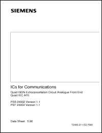 Click here to download PEF24902 Datasheet