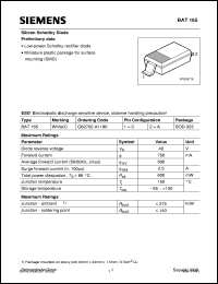 Click here to download BAT165 Datasheet