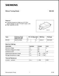 Click here to download BB833 Datasheet