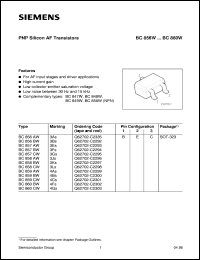 Click here to download BC860BW Datasheet