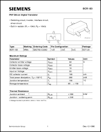 Click here to download BCR183 Datasheet