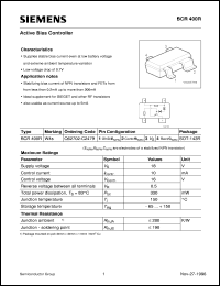 Click here to download BCR400 Datasheet