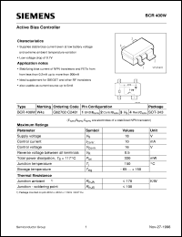 Click here to download BCR400W Datasheet