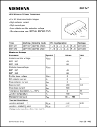 Click here to download BDP949 Datasheet