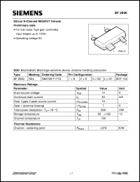 Click here to download BF2030 Datasheet