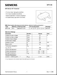 Click here to download BFR106 Datasheet