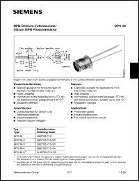 Click here to download BPX38 Datasheet