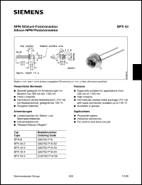 Click here to download BPX43-2 Datasheet