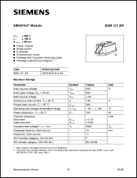Click here to download BSM121AR Datasheet