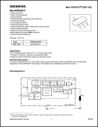 Click here to download BSP452 Datasheet