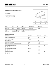 Click here to download BSS145 Datasheet