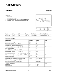 Click here to download BTS130 Datasheet