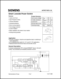 Click here to download BTS133 Datasheet