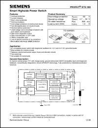 Click here to download BTS308 Datasheet