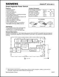 Click here to download BTS425L1 Datasheet