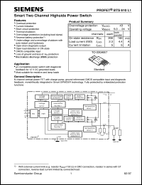 Click here to download BTS610L1 Datasheet